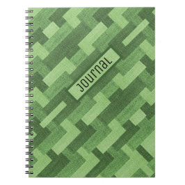 Green Pattern Prayer Journal Notitieboek
