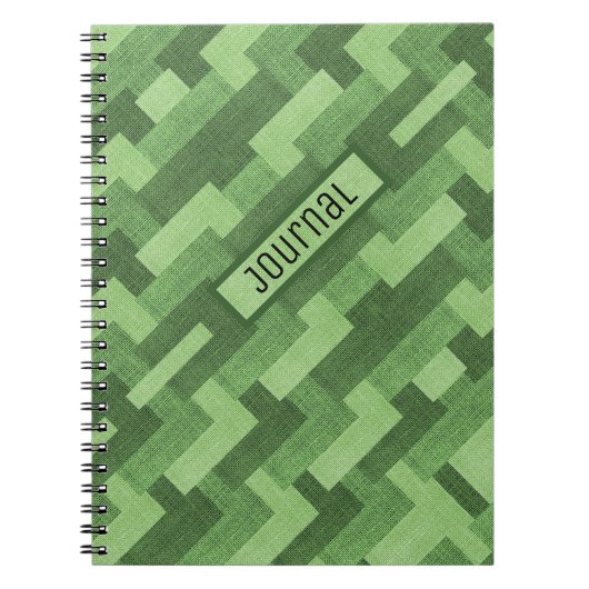Green Pattern Prayer Journal Notitieboek (Voorkant)