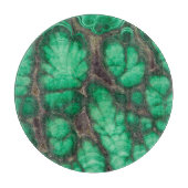 Green Patterned Malachite Snijplank (Voorkant)