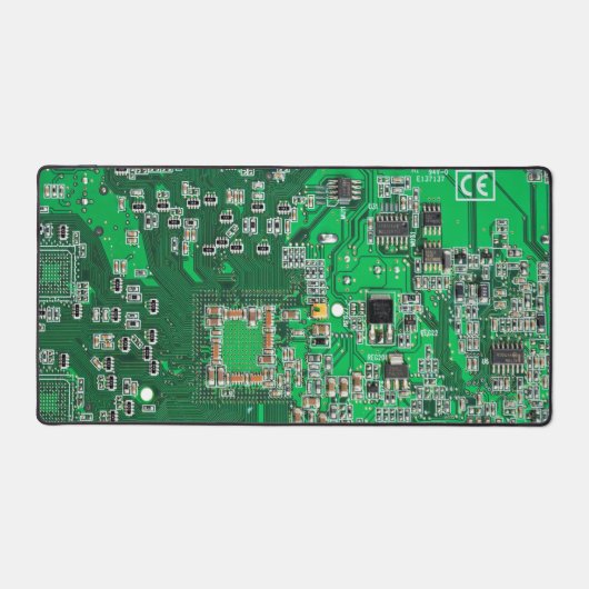 Green PCB Circuit Board Design for IT Pros Bureaumat (Voorkant)