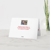 Green Peace Christmas-Kaart Feestdagen Kaart (Achterkant)