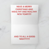 Green Peace Christmas-Kaart Feestdagen Kaart (Binnen)