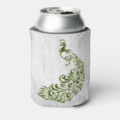 Green Peacock - Aangepaste Koelbox Blikjeskoeler (Blikje Achterkant)
