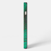 Green Peacock Feather iPhone Hoesje (Linkerkant)