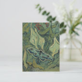 Green Peacock (keizer) Moth door Vincent van Gogh Briefkaart (Staand voorkant)