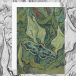 Green Peacock (keizer) Moth door Vincent van Gogh Kaart<br><div class="desc">Great Peacock Moth of Emperor Moth door Vincent van Gogh is een kunstschilderij van de impressionistische natuur. Een gigantische keizer Moth vliegt onder de bloemen en planten in een tuin. Van Gogh gebruikte vlinders in zijn werk als symbool van hoop. De Doodse Hoofdmot is nachtelijk en wordt zelden gezien. Achter...</div>