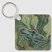 Green Peacock (keizer) Moth door Vincent van Gogh Sleutelhanger (Voorkant)