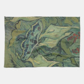 Green Peacock (keizer) Moth door Vincent van Gogh Theedoek (Horizontaal)