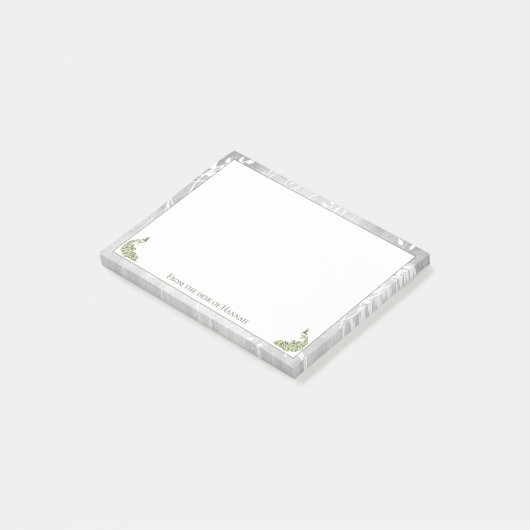 Green Peacocks Notes (Schuin)