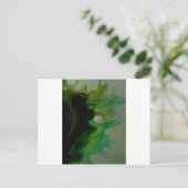 Green Pearl Briefkaart (Staand voorkant)