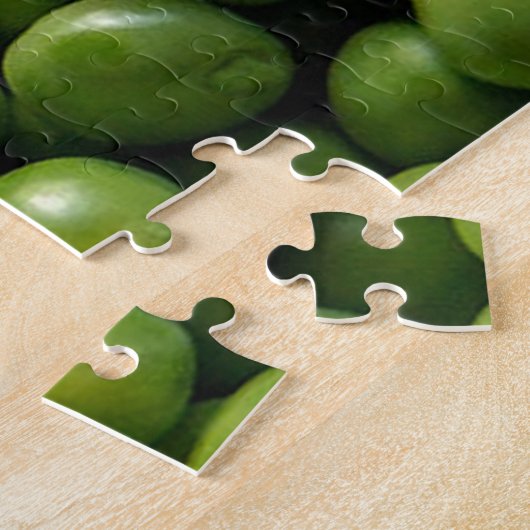 Green Peas Photo Puzzle Legpuzzel (Zijkant)