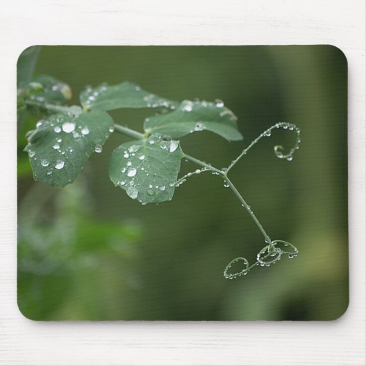 Green Pea's Tears Mousepad Muismat (Voorkant)