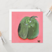 Green Pepper Kaart (Voorkant / Achterkant in situ)