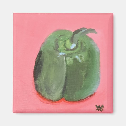 Green Pepper Magneet (Voorkant)