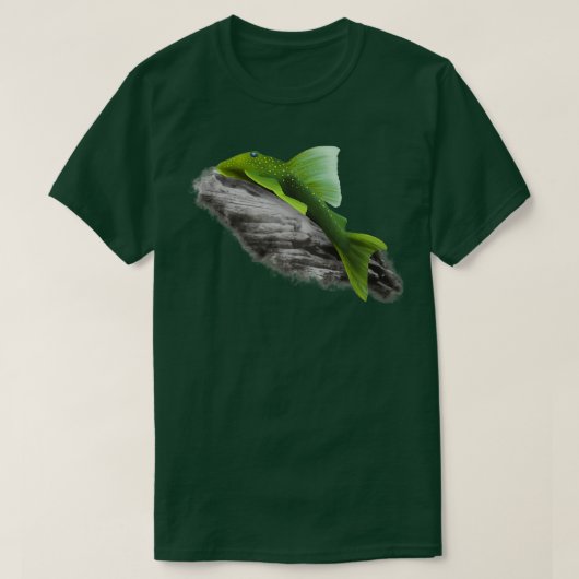 Green Phantom Pleco T-shirt (Design voorkant)