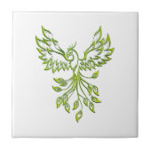 Green Phoenix Tegeltje (Voorkant)