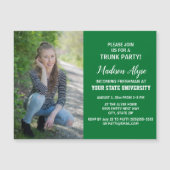 Green Photo Afstuderen College Trunk Party (Voorkant)