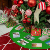 Green Photo Collage Kerstboom Rok