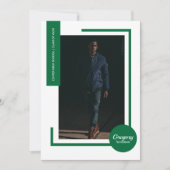 Green Photo Modern Afstuderen (Voorkant)