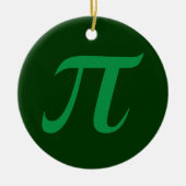Green Pi Ornament (Voorkant)