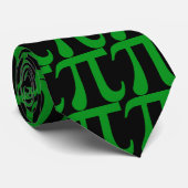 Green Pi Stropdas (Opgerold)