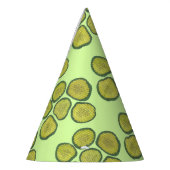 Green Pickle Chips Sweet Pickles Foodie Print Feesthoedjes (Links)