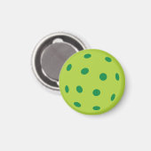 Green Pickleball Magneet (Voorkant / Achterkant)