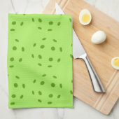 Green Pickleball Theedoek (Quarter Fold)