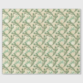 Green Pine Branches kerst Cadeaupapier (Vlak)
