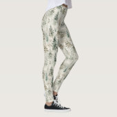 Green Pine Christmas Trees Leggings (Rechts)