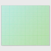 Green Pinstripe Cadeaupapier (Vlak)