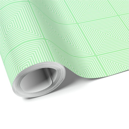 Green Pinstripe Cadeaupapier (Rol Hoek)