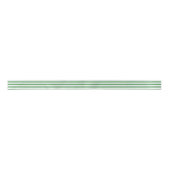 Green Pinstripe Satin Ribbon Satijnen Lint (Voorkant)