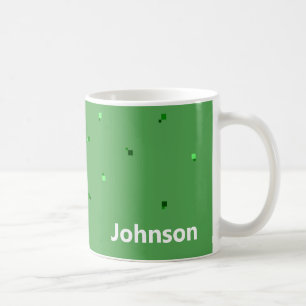 Green Pixel Gamer Koffiemok