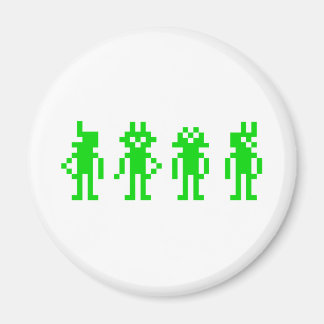 green pixel robots magneet