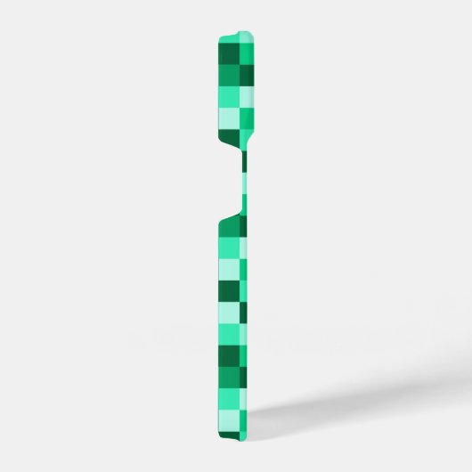 Green Pixels Cell Phone Case Minecraft Print iPhone Hoesje (Rechterkant)