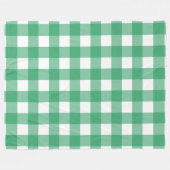 Green Plaid 60x80 Fleece Deken (Voorkant (Horizontaal))