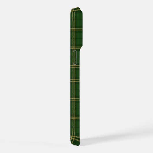 Green Plaid Christmas Festive Pattern -  iPhone Hoesje (Rechterkant)