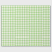 Green Plaid - Klassiek geschilderd geschenkverpakk Cadeaupapier (Vlak)