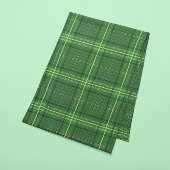 Green Plaid Korte Tafelloper
