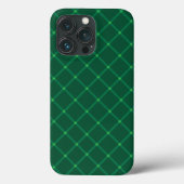 Green plaid pattern Case-Mate iPhone case (Achterkant)