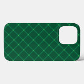 Green plaid pattern Case-Mate iPhone case (Achterkant (horizontaal))