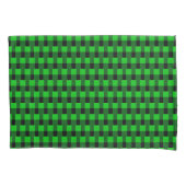 Green Plaid Pillow Hoesje Kussensloop (Voorkant)