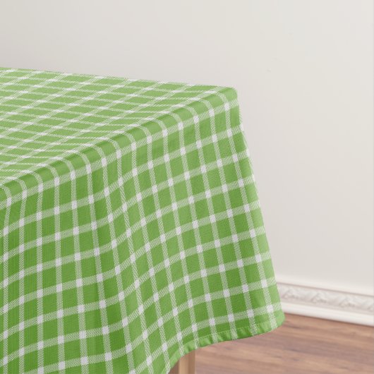 Green Plaid Tafelkleed (Voorbeeld)