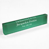 Green Plain Elegant Modern Minimalist Naambordje