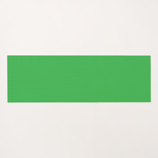 Green  Plain Relaxing Elegant Yogamat (Achterkant (horizontaal))
