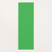 Green Plain Relaxing Elegant Yogamat (Achterkant)