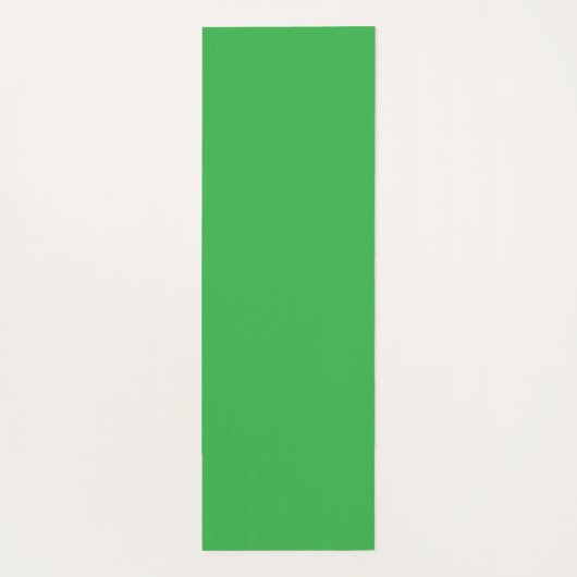 Green  Plain Relaxing Elegant Yogamat (Achterkant)