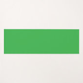 Green Plain Relaxing Elegant Yogamat (Voorkant (horizontaal))