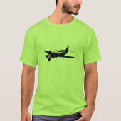Green Plane T-shirt (Voorkant)